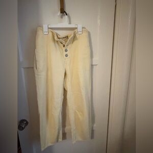 We The Free Yellow Corduroy Pants